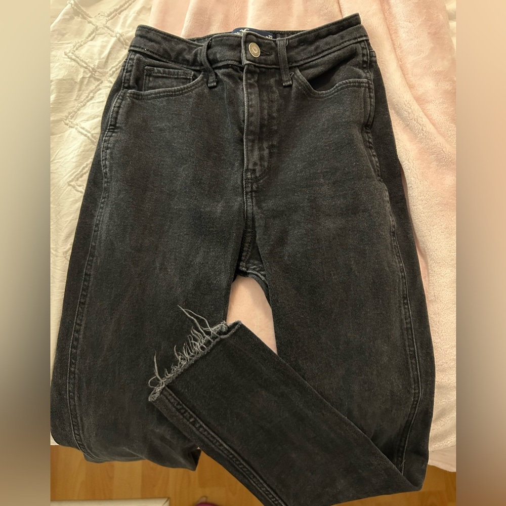 Hollister Black Mom Jeans